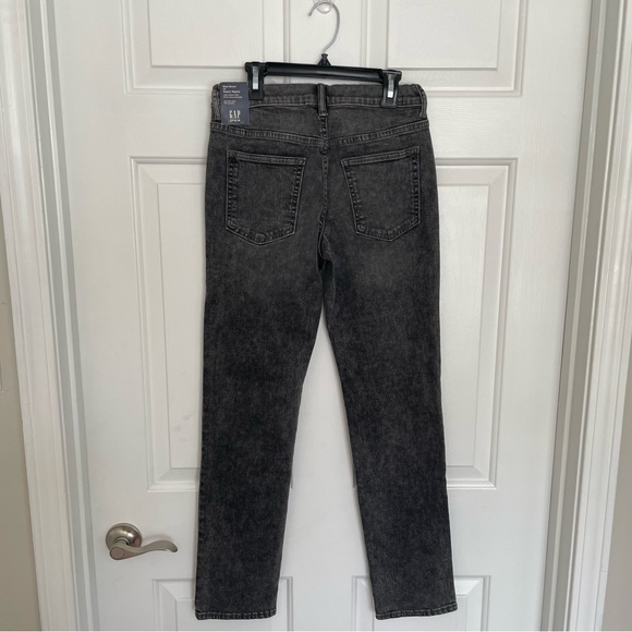Gap Denim Boy Garçon Charcoal Wash Size 14 NWT Jeans - Picture 2 of 7